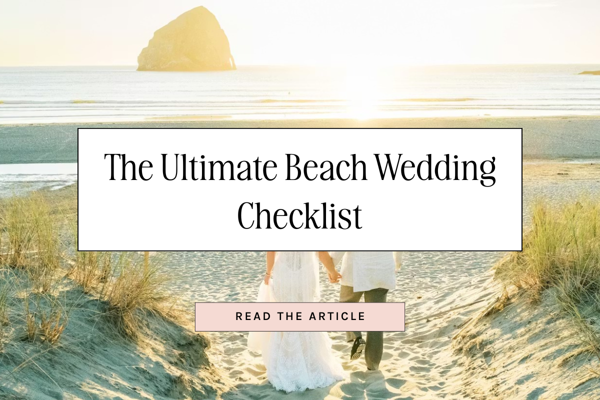 The Ultimate Beach Wedding Checklist